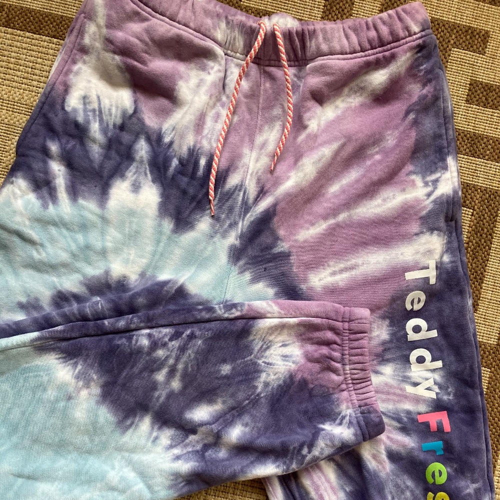 RESERVED Teddy Fresh Tie Dye Sweatpants/Joggers